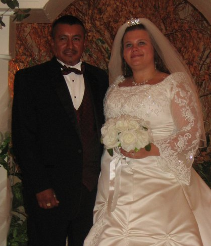 Jose & Amy at their Wedding