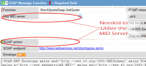 MID Server Fields on SOAP Message in Service Now